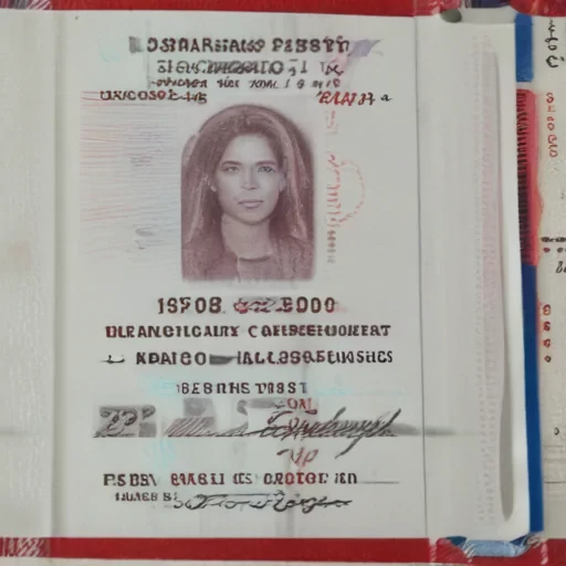 USA passport，female , 20years