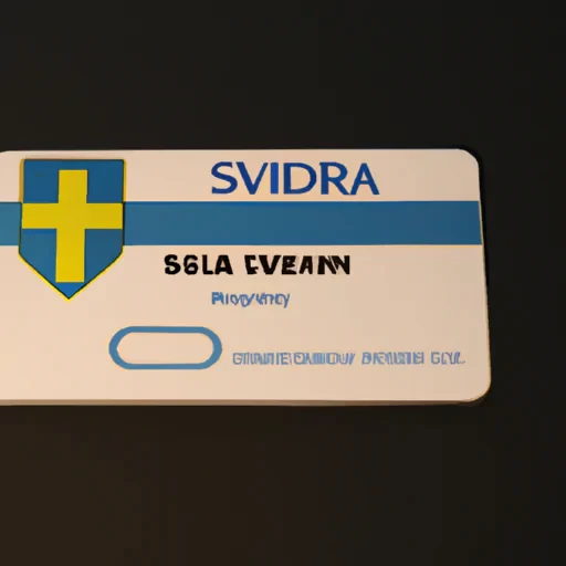 fake sweden id card